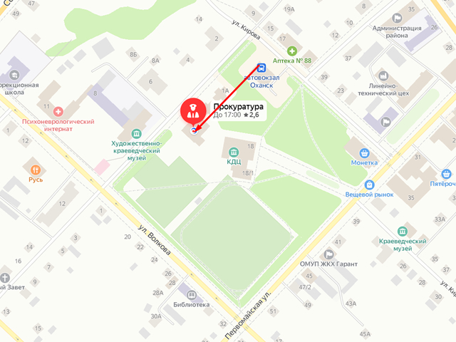 Прокуратура Оханского района